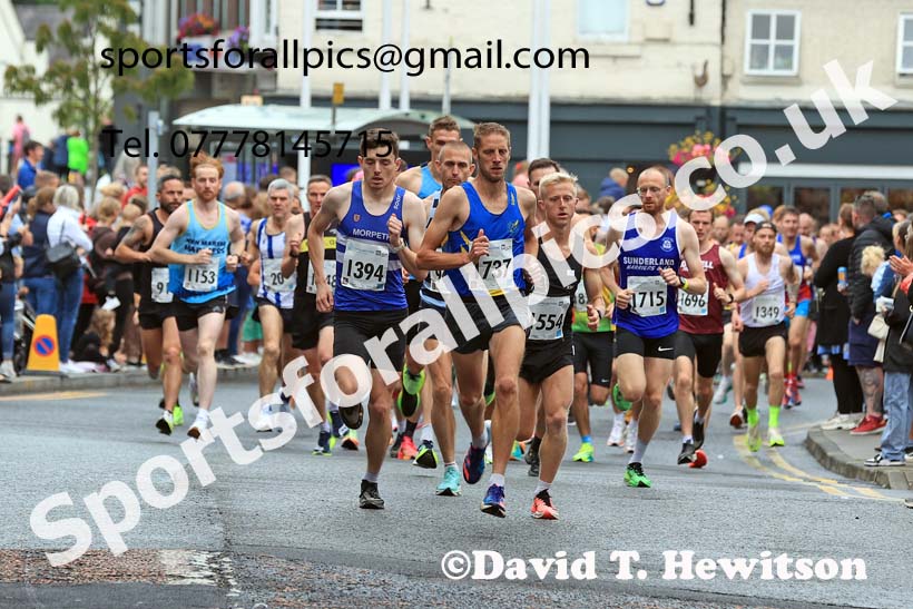 Darlington 10k, 2024 Darlington 10k and Junior 3k Road Race.  Photo: David T. Hewitson/Sports for All Pics